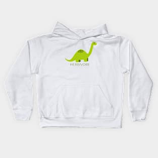 Herbivore Dinosaur Kids Hoodie